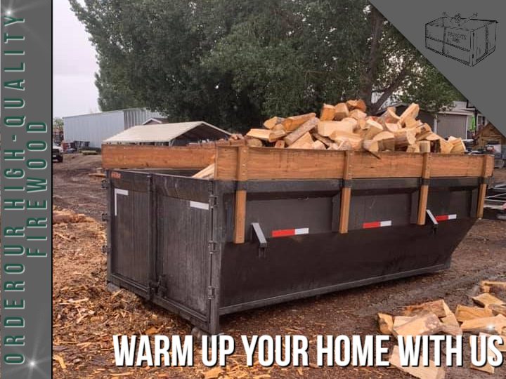 Order Our High-Quality Firewood at Dumpster Dan, LLC