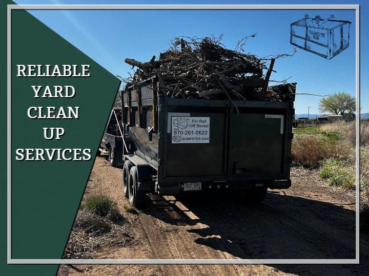 Reliable Yard Clean Up Services at Dumpster Dan; LLC