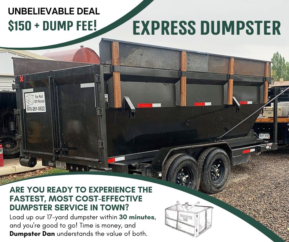 Choose Express Dumpster 17-Yard Special